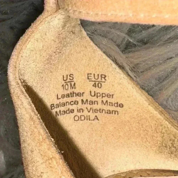 Sam Edelman Odila Scalloped Heel Sandals Camel Suede Nude Size 10 - Picture 6 of 11